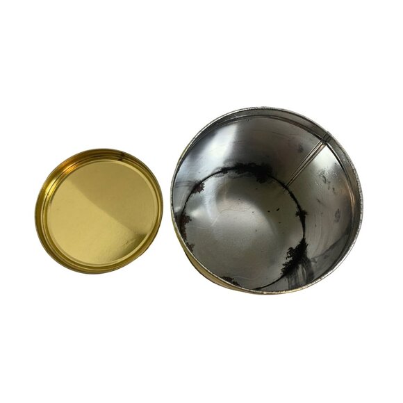 1987 Nabisco Wheat Thins Limited Edition Yellow Tin 13oz Vintage Snack Can Empty - Picture 7 of 9